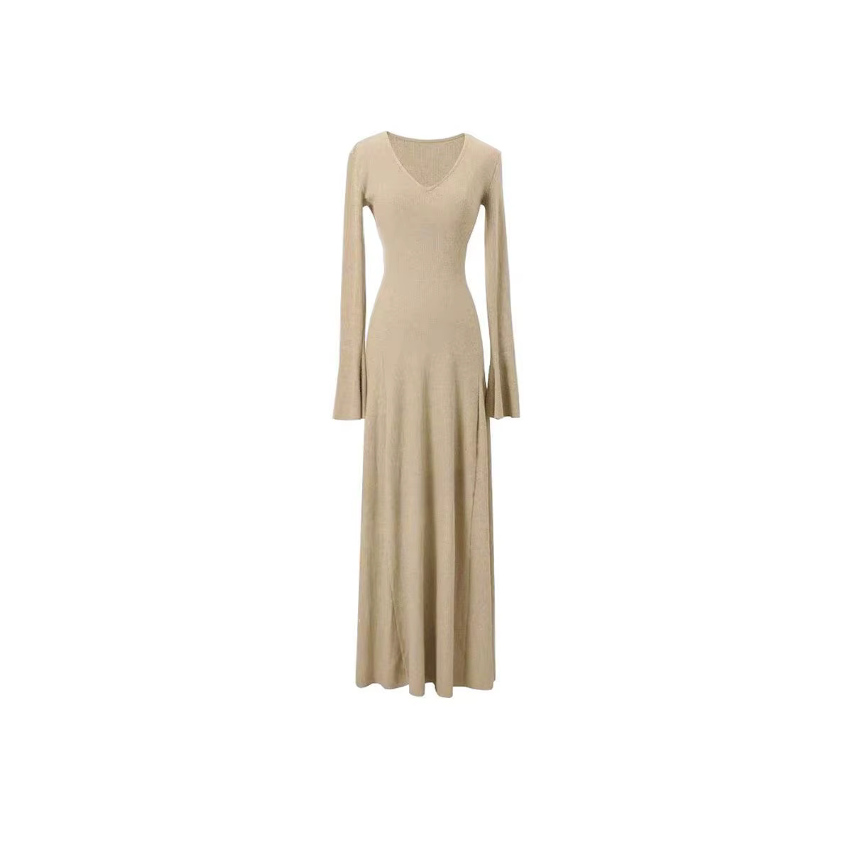 Robe noire haut de gamme à manches longues, jupe longue à taille fine, nouveau Style Royal Sister, automne hiver