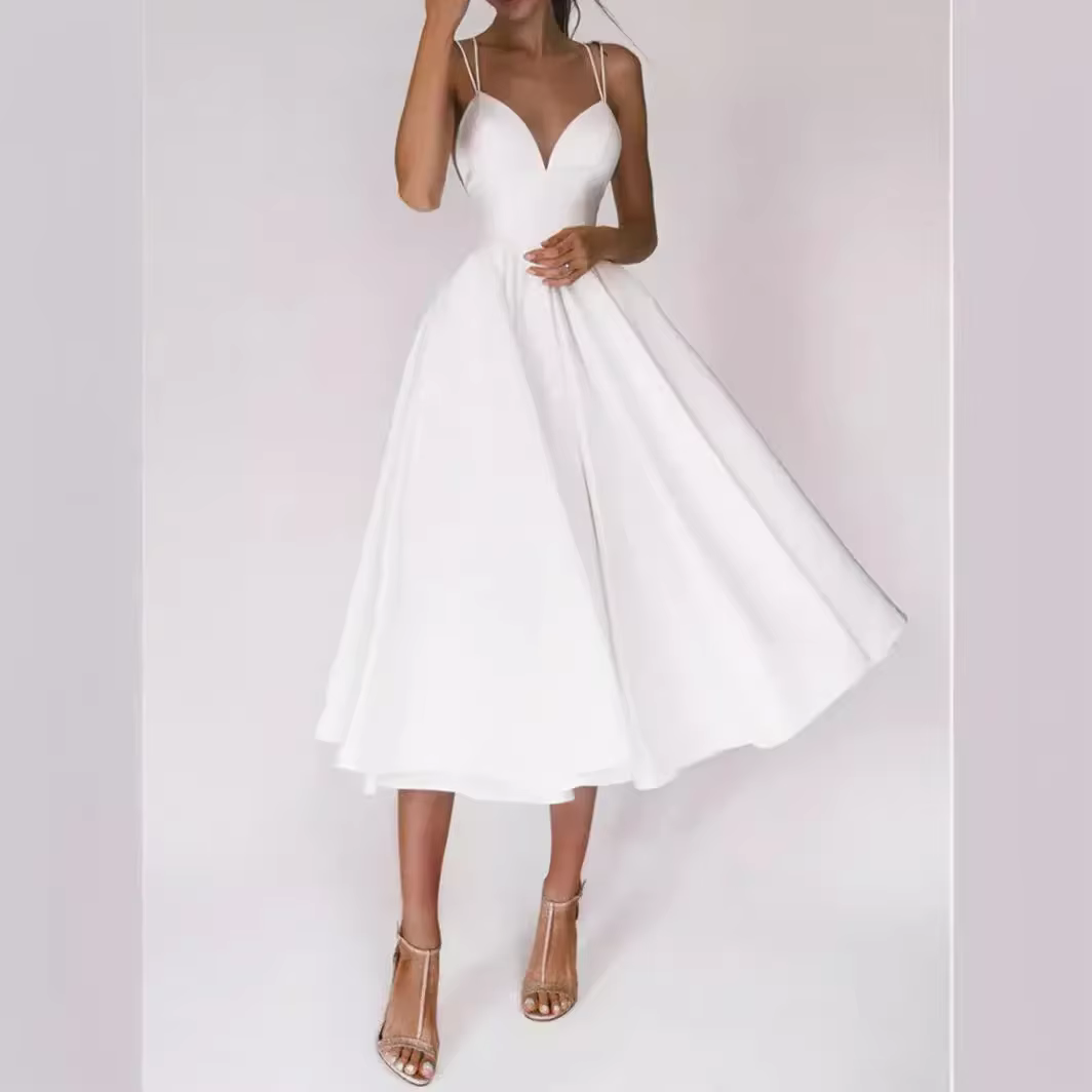 Nouvelle Robe Débardeur Sexy Multicolore Grande Taille pour Femme
