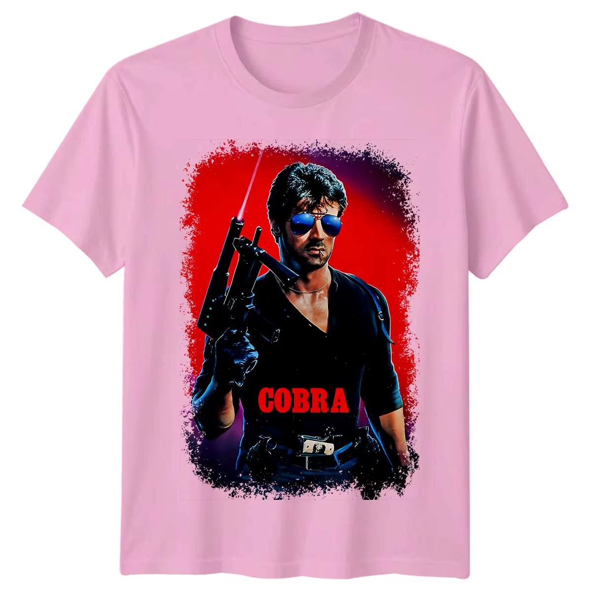 T-shirt Cobra 1986 rétro pour hommes et femmes