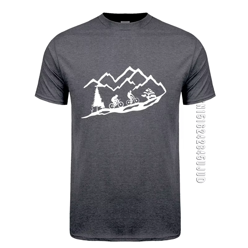 T-shirt unisexe en coton à col rond pour homme