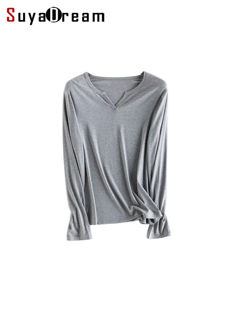 T-shirt uni pour femme