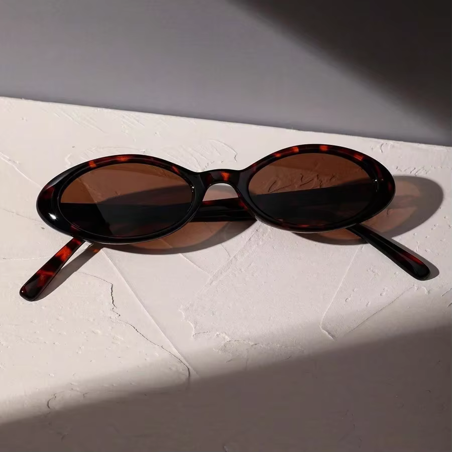 Lunettes de soleil ovales sexy pour femme