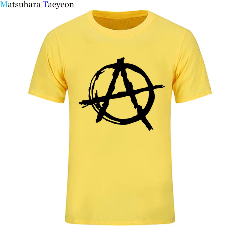 T-shirt de marque Anarchy Symdangers pour hommes
