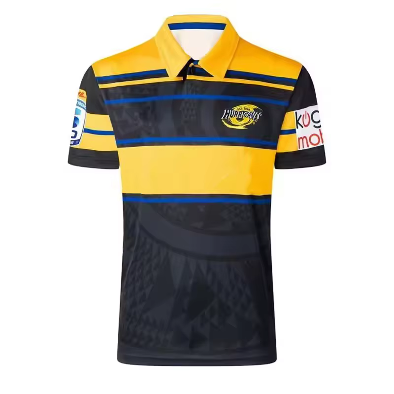 Maillot à capuche / débardeur Super Rugby Hurricanes 2026 domicile/extérieur pour homme – Tailles S-7XL – Confortable, respirant, qualité supérieure !