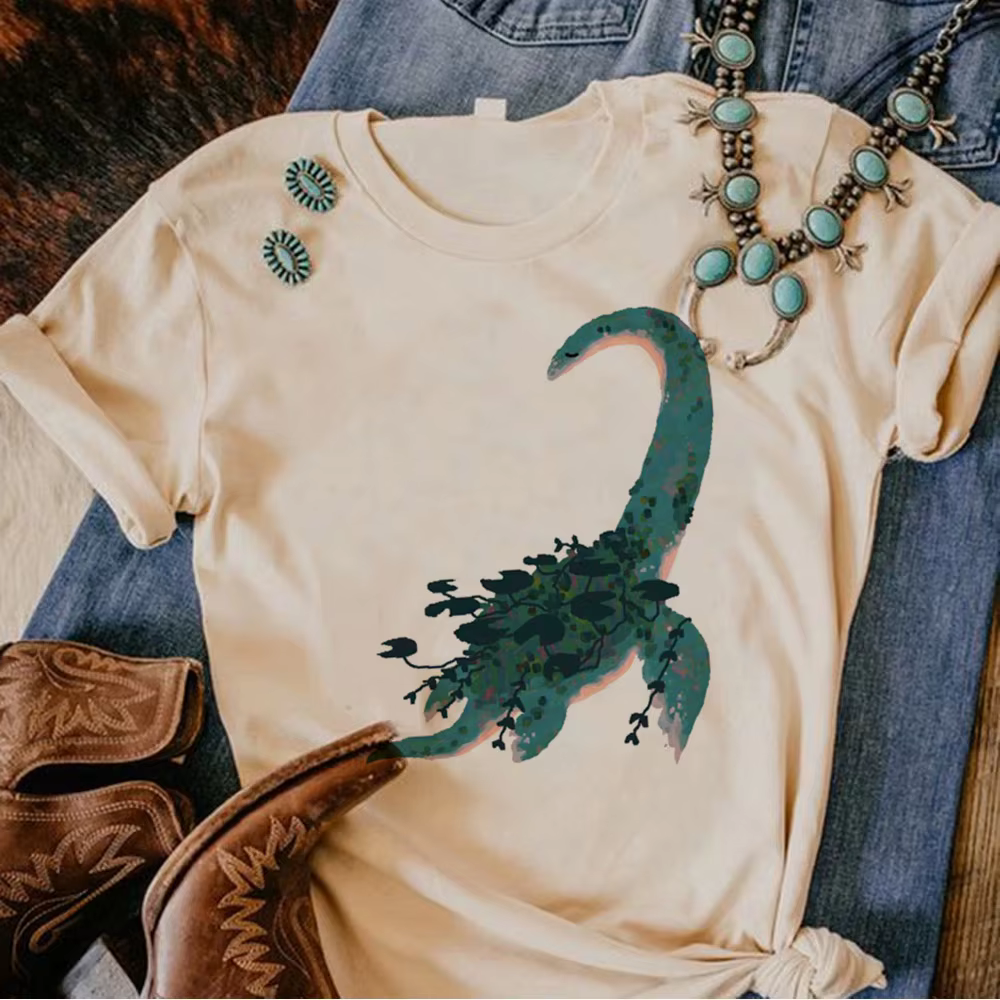 T-shirt dinosaure pour femmes