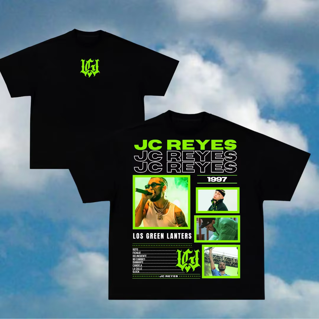 2025 Unseix Top Tee Rappeur Jc Reyes Album Tour Graphique T-shirts Hommes Femmes Hip Hop Mode T-shirts T-shirt Style Décontracté Streetwear