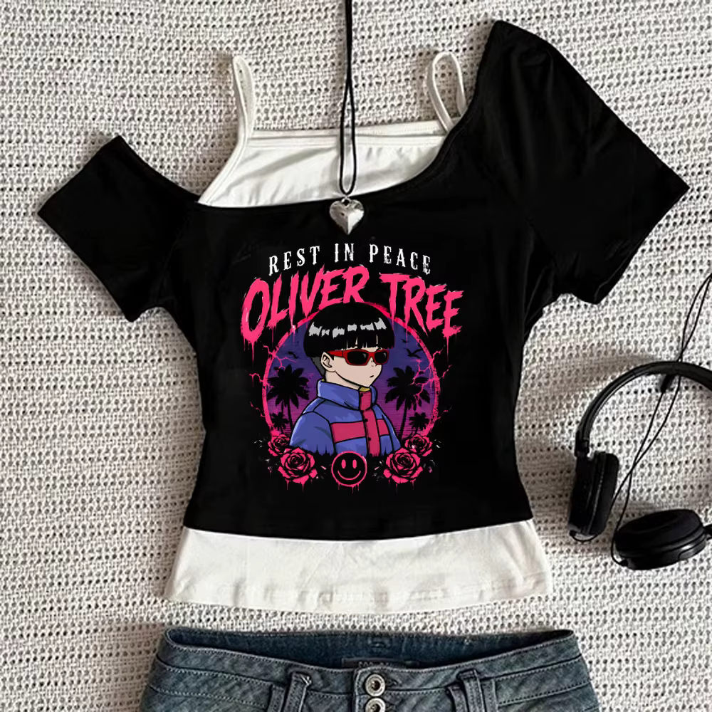 Oliver Tree crop top pour adolescents