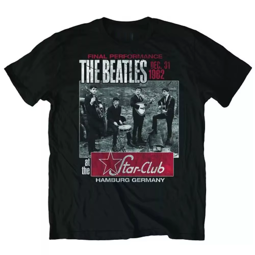 T-Shirt en coton avec image de la bande The Beatles Yellow Submarin