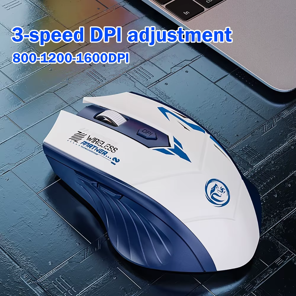 Souris Bluetooth 5.4 double Mode 2.4G souris sans fil 6 boutons souris de jeu bureau souris silencieuse souris Rechargeable pour ordinateur portable