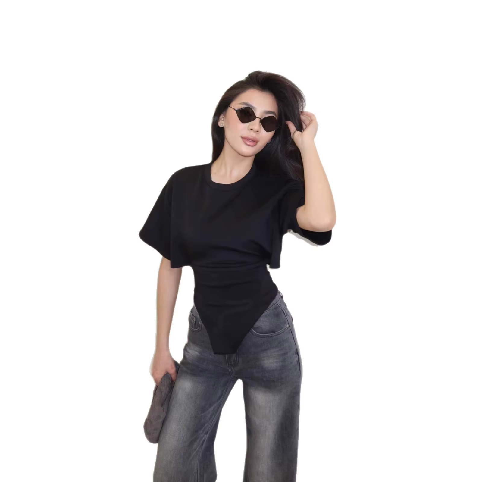 T-shirt Corset d'été pour femme