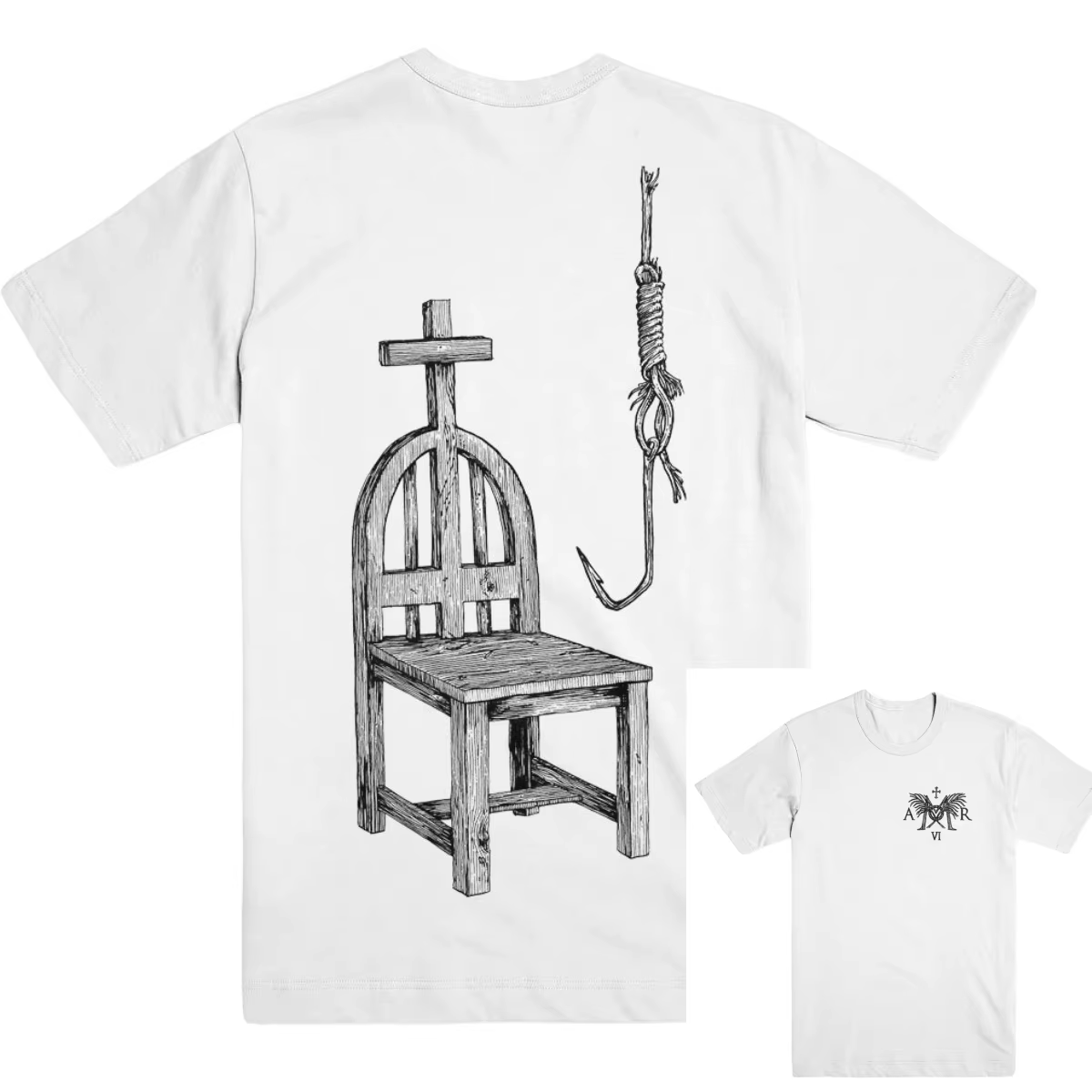 Galg AMENRA Band T-Shirt en coton avec motif pour hommes et femmes