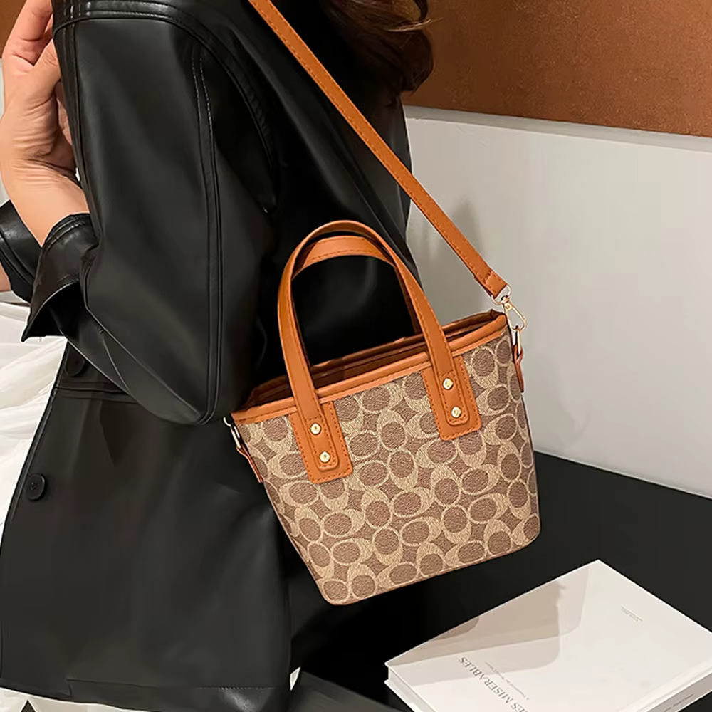 Sac à main Texture tendance pour femmes, nouvelle mode automne 2025, sac à bandoulière édition coréenne Instagram, sac seau