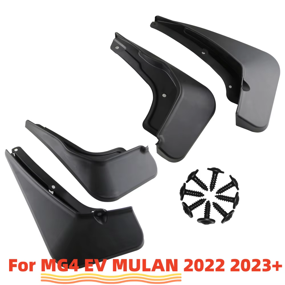 4x garde-boue pour MG 4 MG4 EV Mulan Hatchback 2022 2023 garde-boue garde-boue garde-boue avant arrière accessoires de voiture