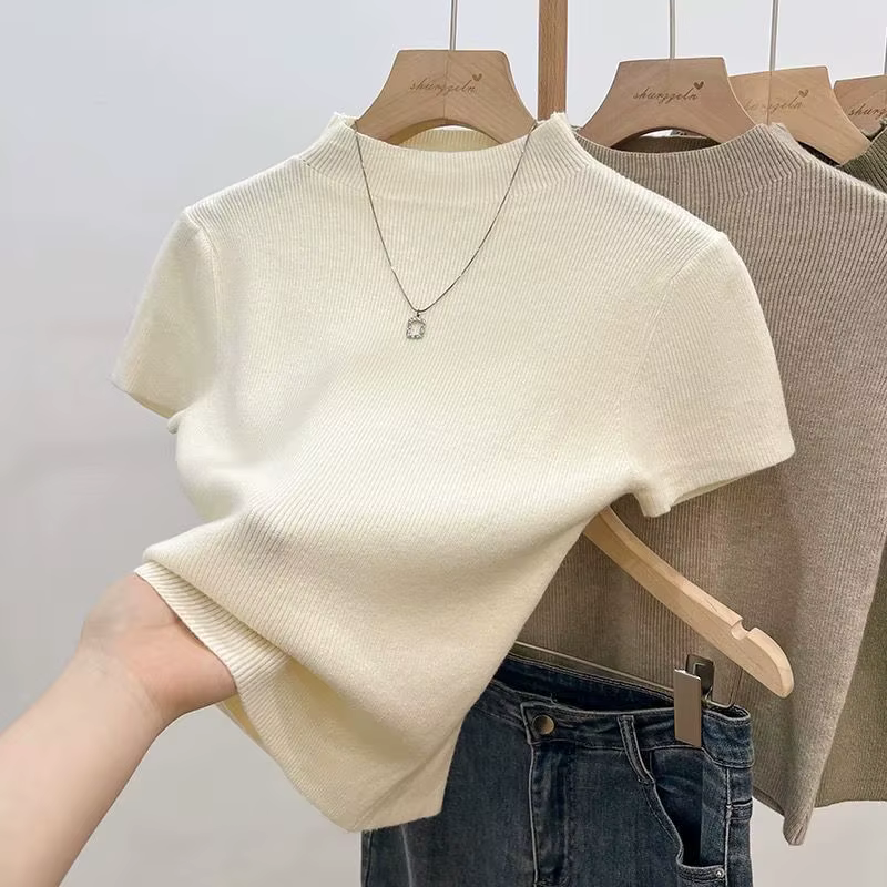 Pull à col roulé pour femme