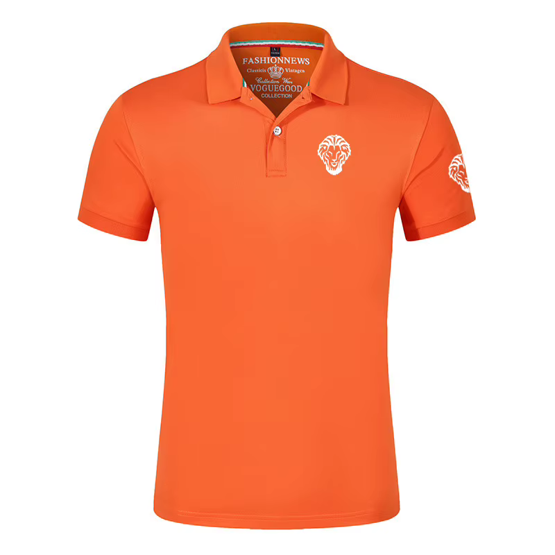 Polos College à manches courtes pour hommes
