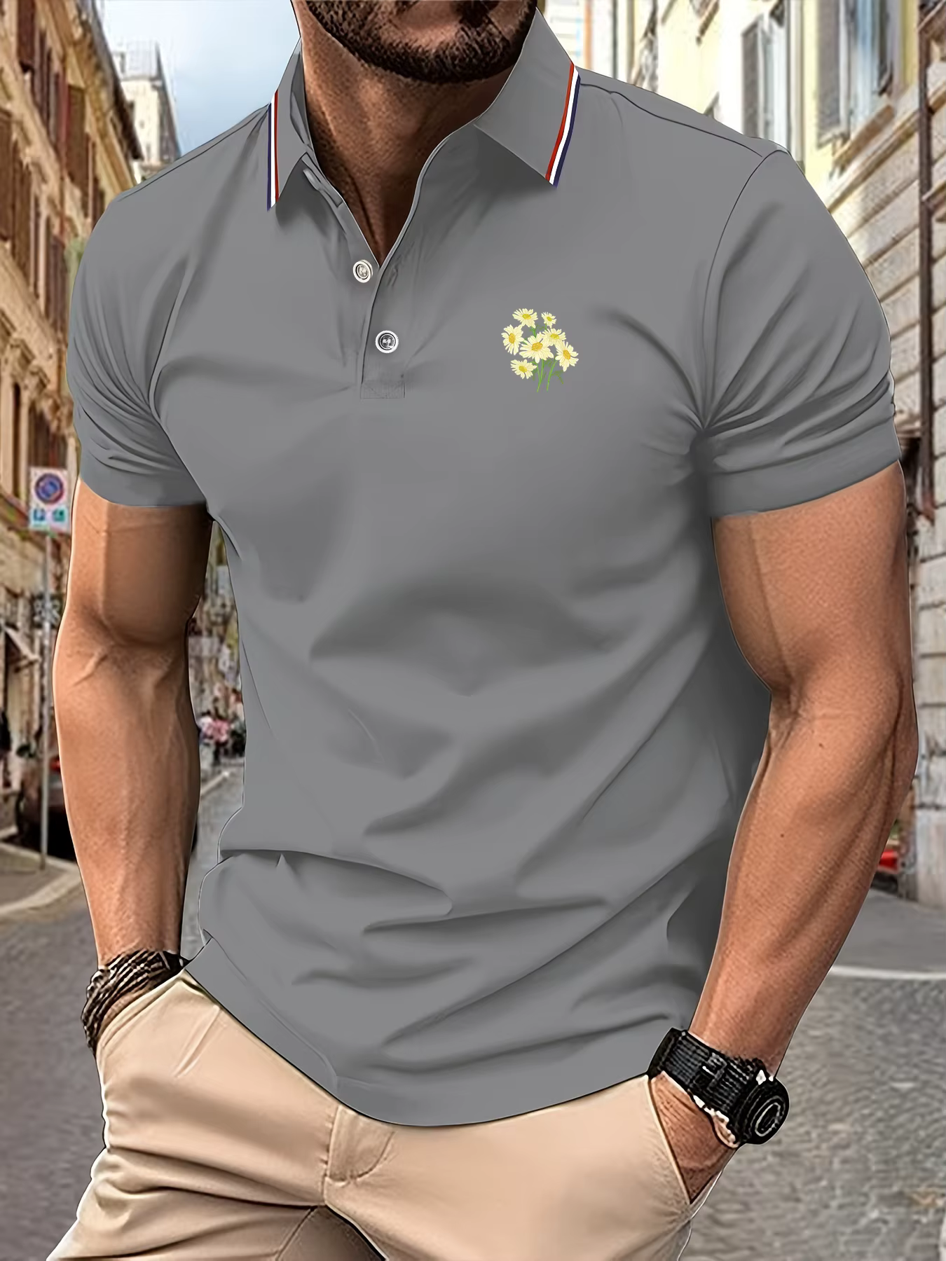 Polo pour hommes, élégant