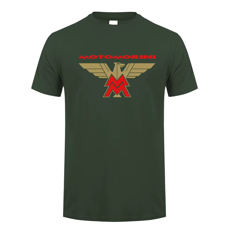 Moto Morini t-shirt été hommes coton à manches courtes T-shirts