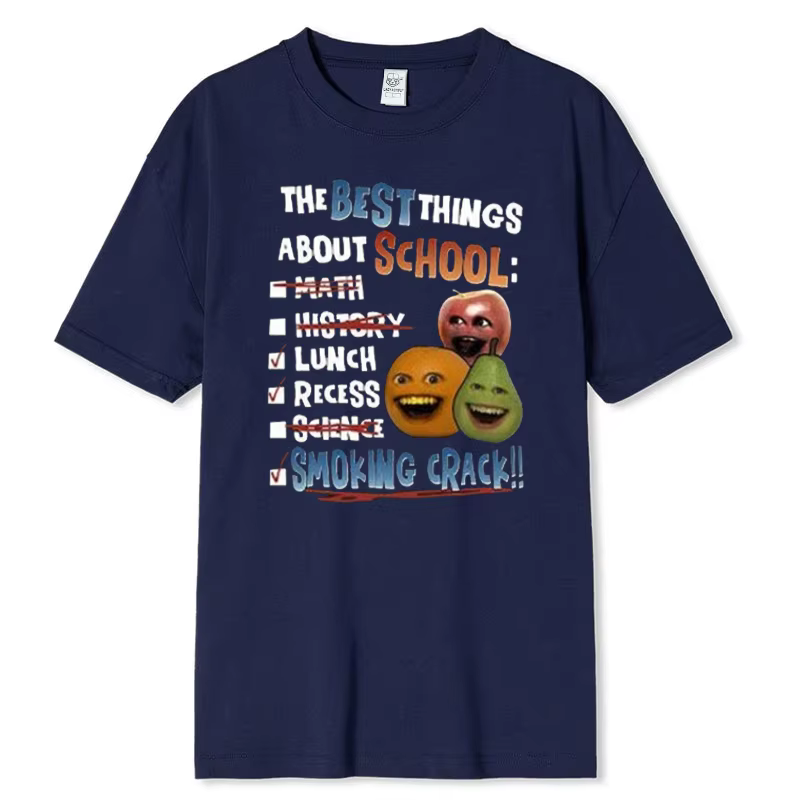 T-shirt ennuyeux les meilleures choses à l'école