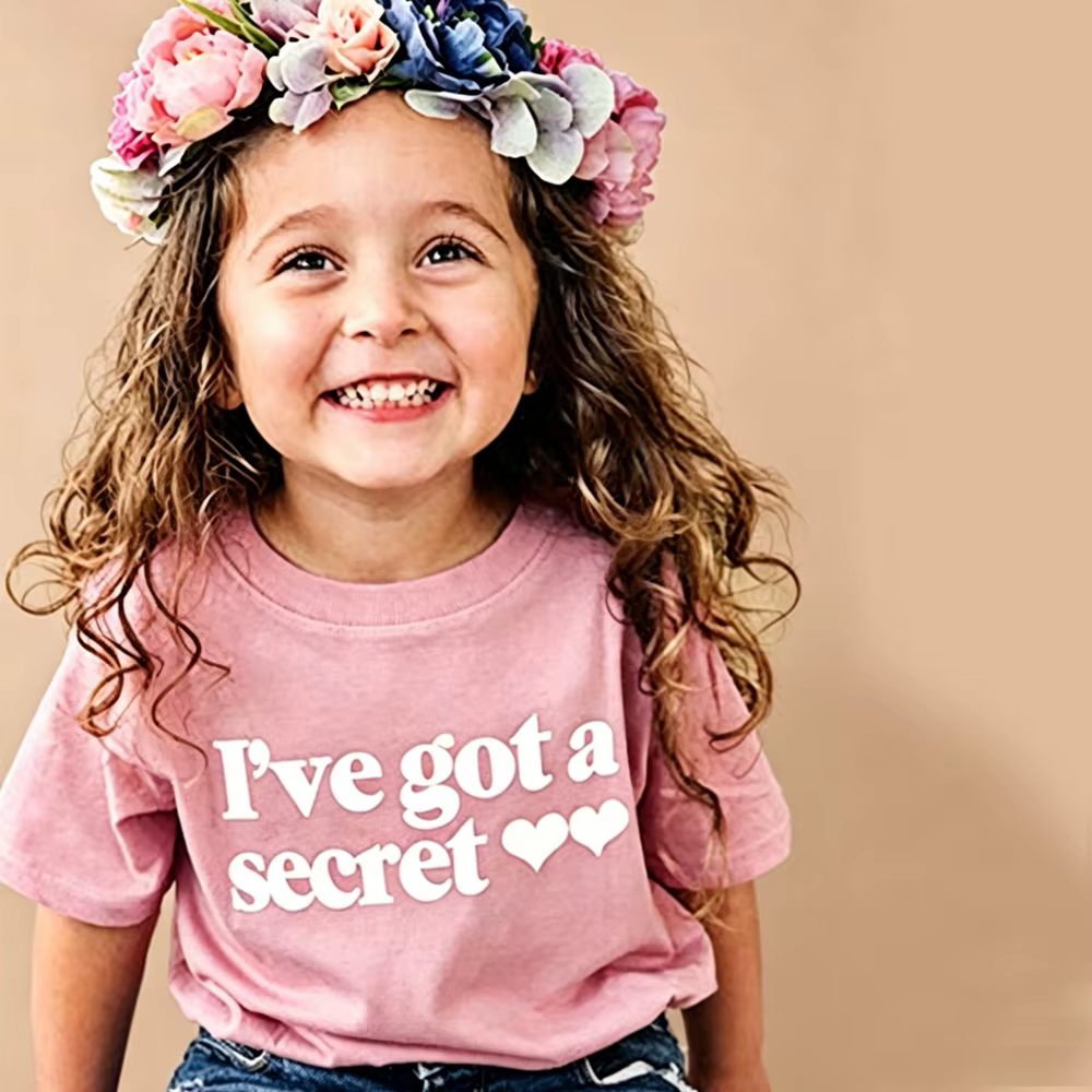 T-shirt secret pour grande sœur/grand frère