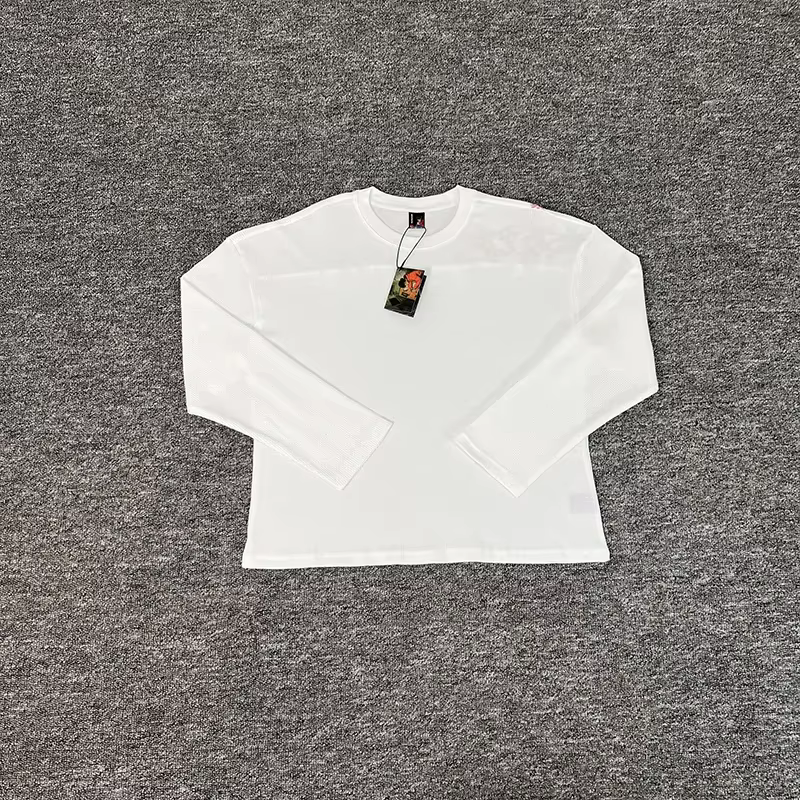 T-shirts à manches longues de haute qualité Derschutze Waffle