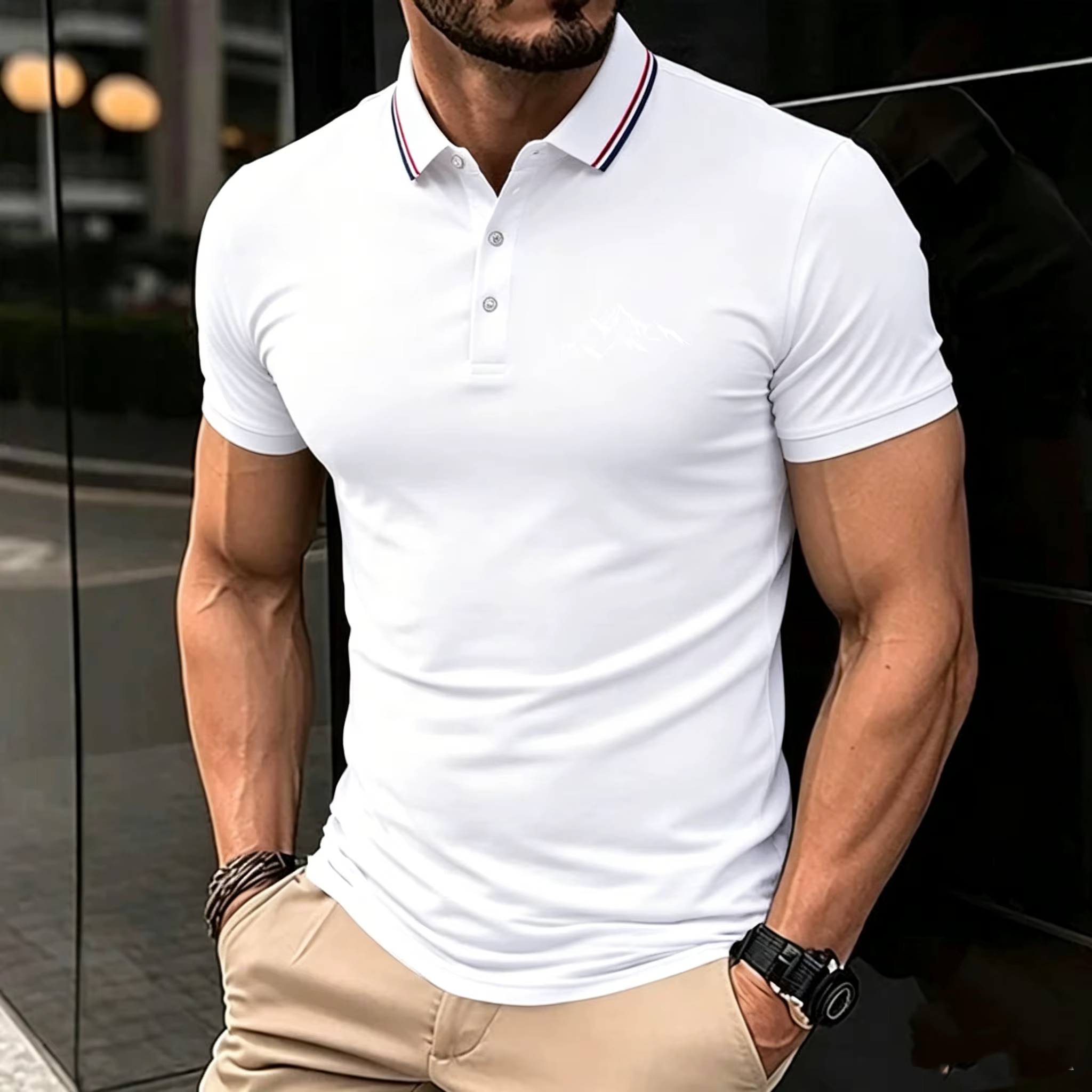 Chemises polo pour hommes