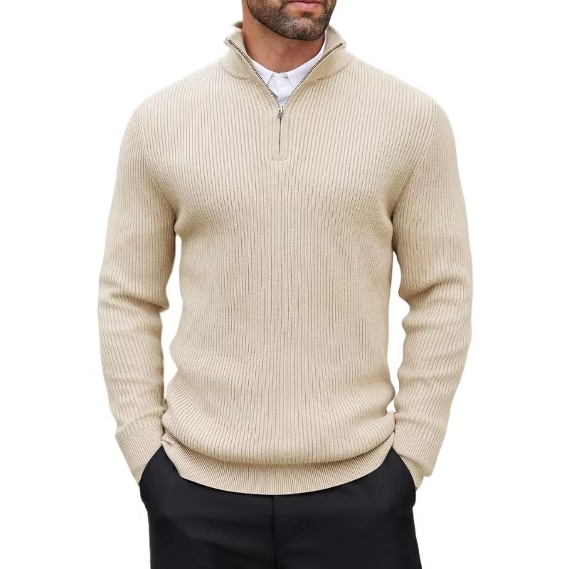 Pull à fermeture éclair pour hommes