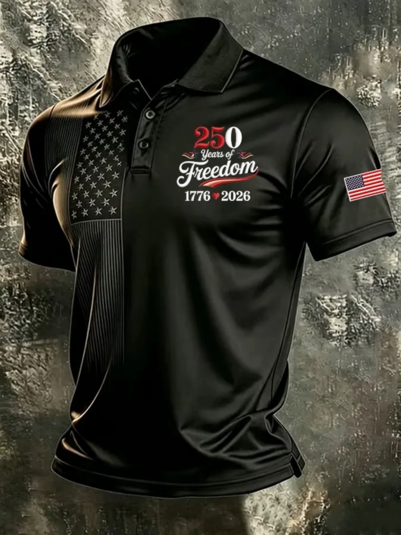 Polo Homme USA 250e Anniversaire Manches Courtes – Chemises
