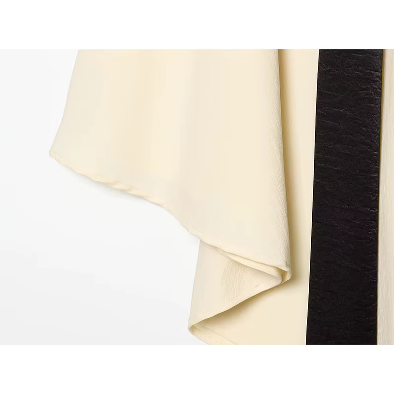 Chemisiers pour femmes tendance, chemisier asymétrique orné d'un foulard, chemisiers décontractés amples à col rond pour l'été, chemisiers féminins, hauts chics