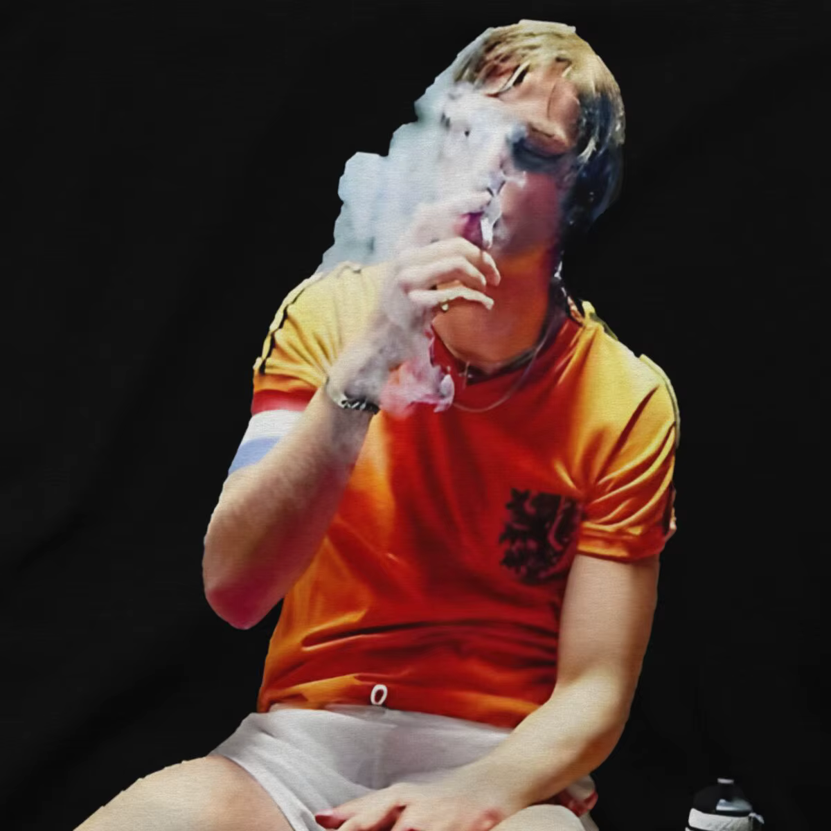 T-shirt à manches courtes en pur coton pour hommes, joli t-shirt, col rond, super cadeau, Johan Cruyff Tees, urgence
