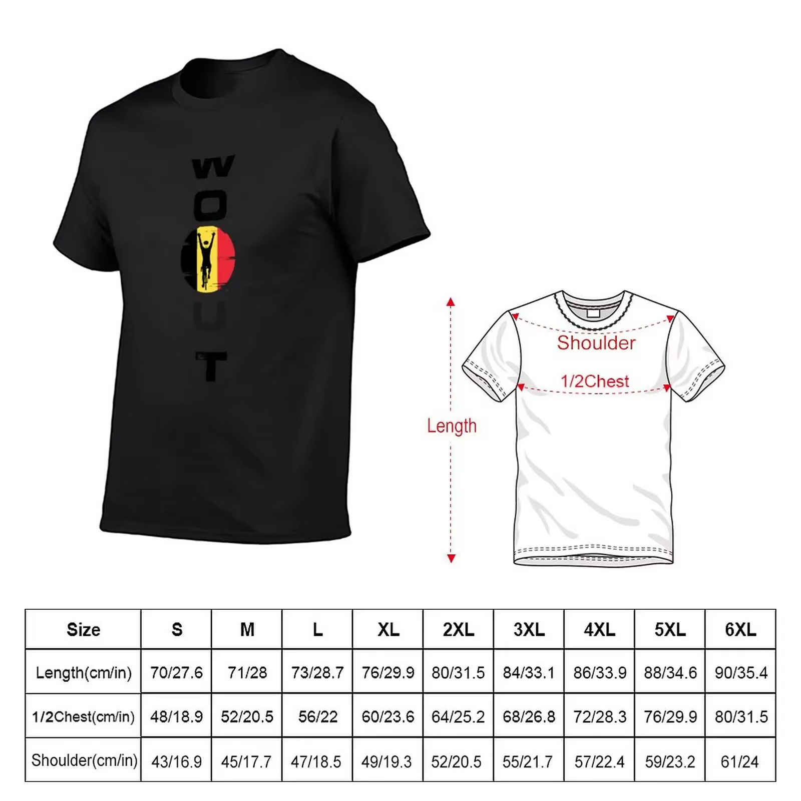 T-shirt à séchage rapide pour hommes