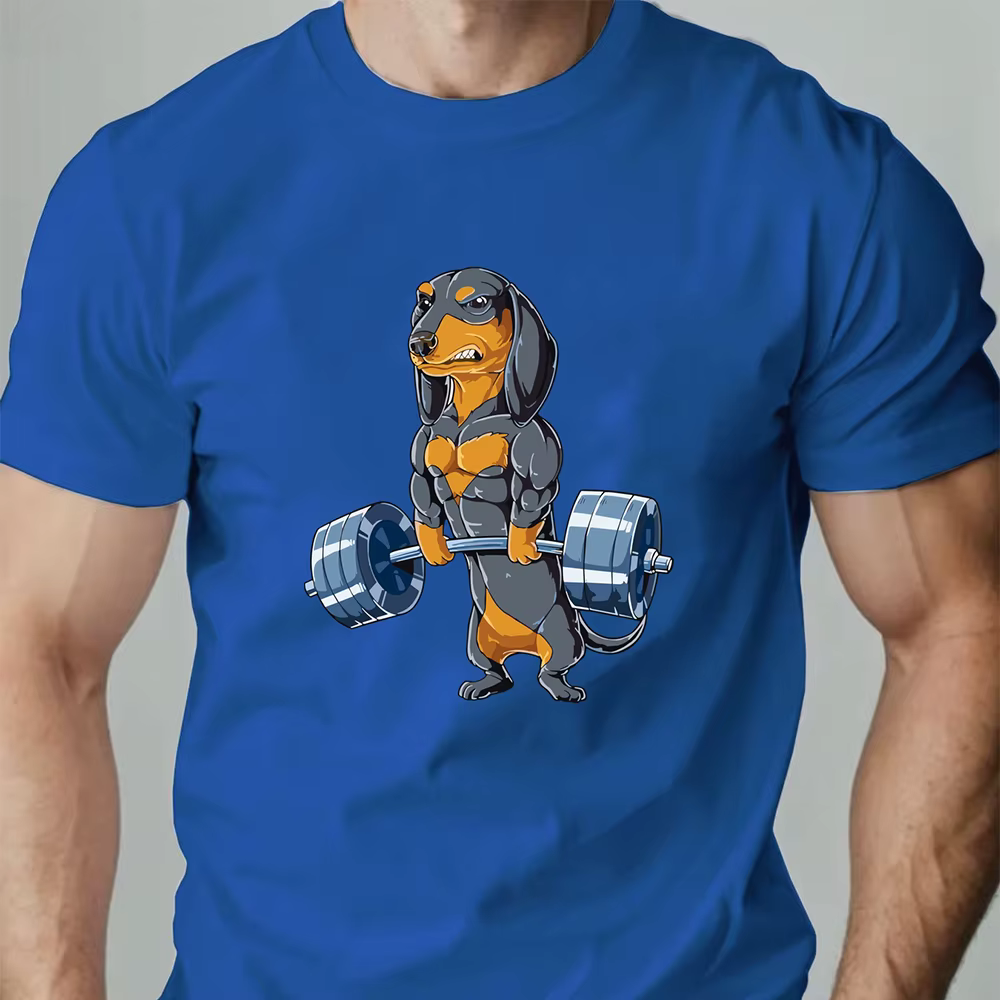 T-Shirt de sport 100% coton pour hommes