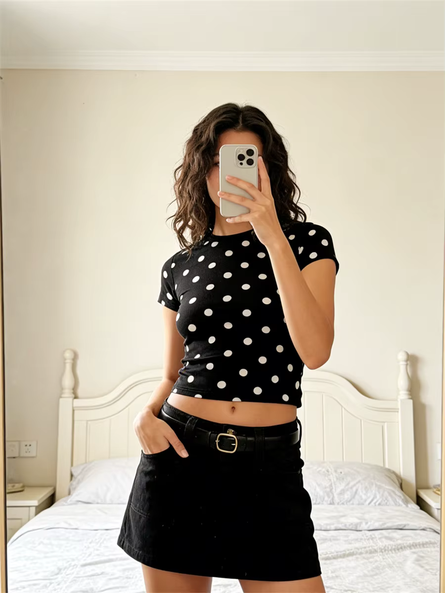 Crop top d'été pour femmes