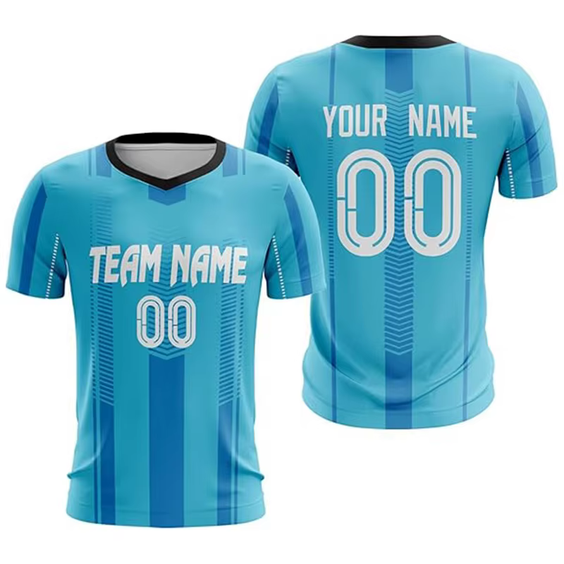 T-shirt avec nom et numéro de l'équipe pour hommes