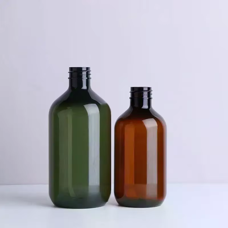 Bouteilles distributeur à bouchon rabattable 300ML 500ML en plastique rechargeables pour lotion, shampoing, savon – Essentiels de voyage et de salle de bain