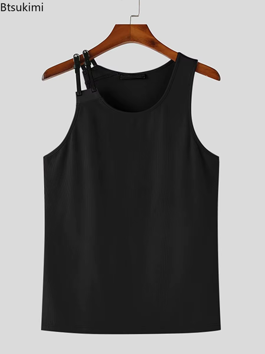 Débardeurs en coton sexy pour hommes