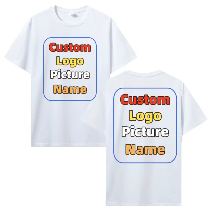 Photo personnalisée T-Shirt cadeau personnalisé hommes