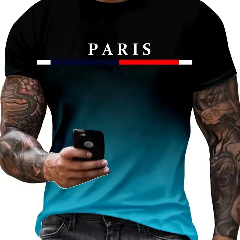 T-shirt graphique pour homme