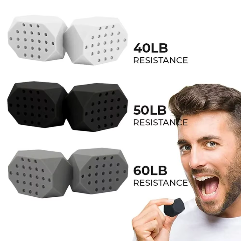 40/50/60Lbs mâchoire exercice visage Fitness balle réfini