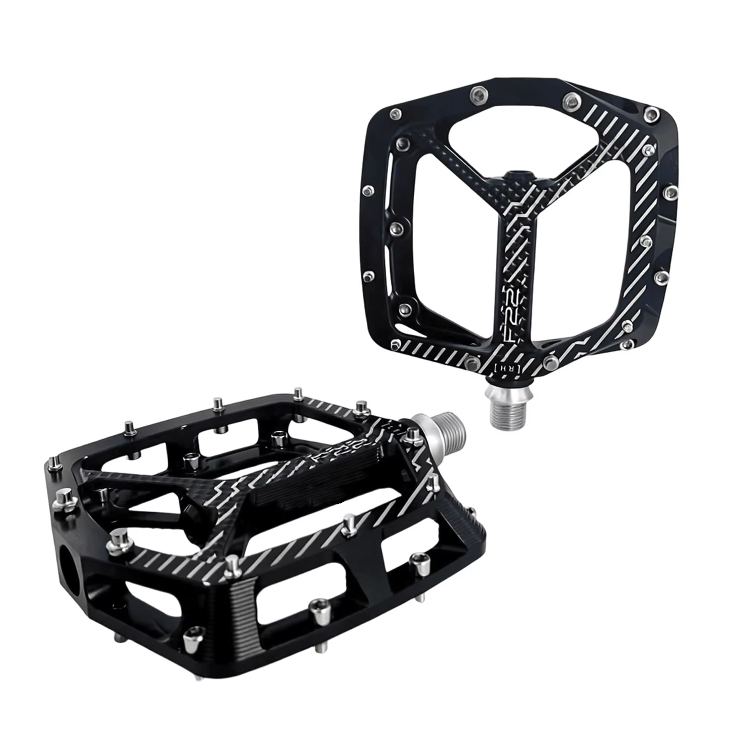 Pédales en alliage CNC pour le cyclisme tout-terrain des VTT DH Enduro AM