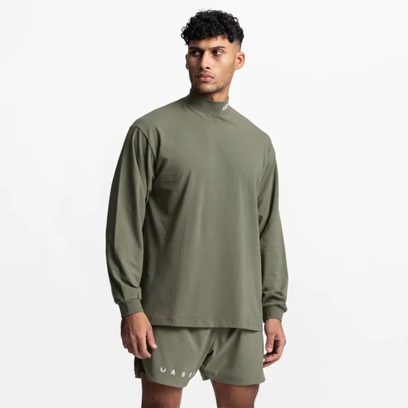 T-shirt à col roulé pour homme