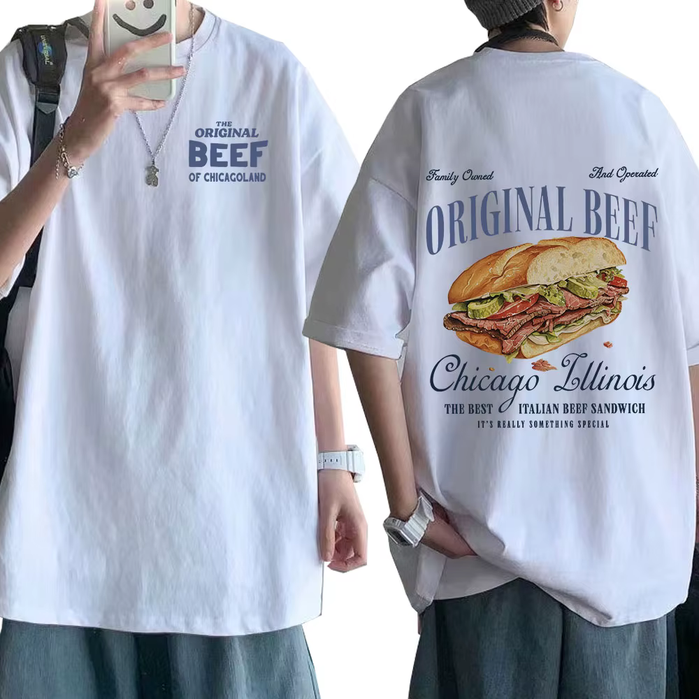 T-shirt en coton à manches courtes pour hommes et femmes