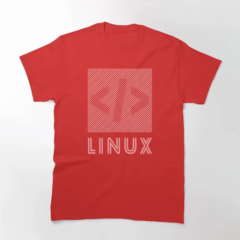 T-shirt Linux, humoristique, commande