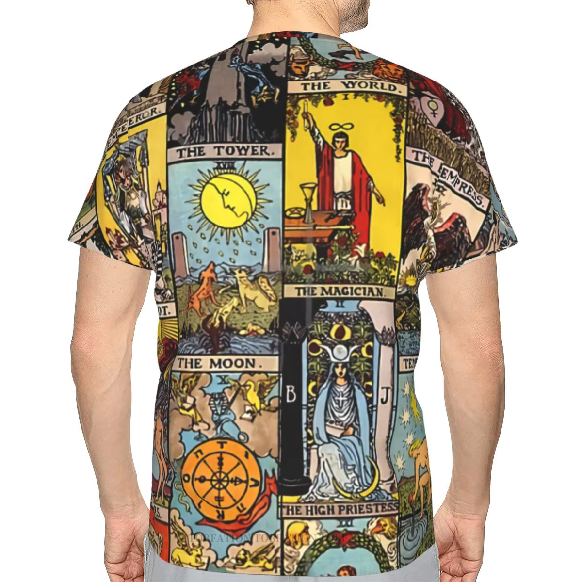 T-shirt manches courtes col rond homme