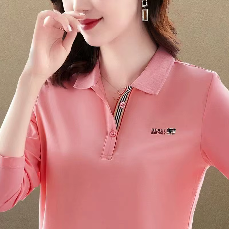 Polo à manches longues pour femme
