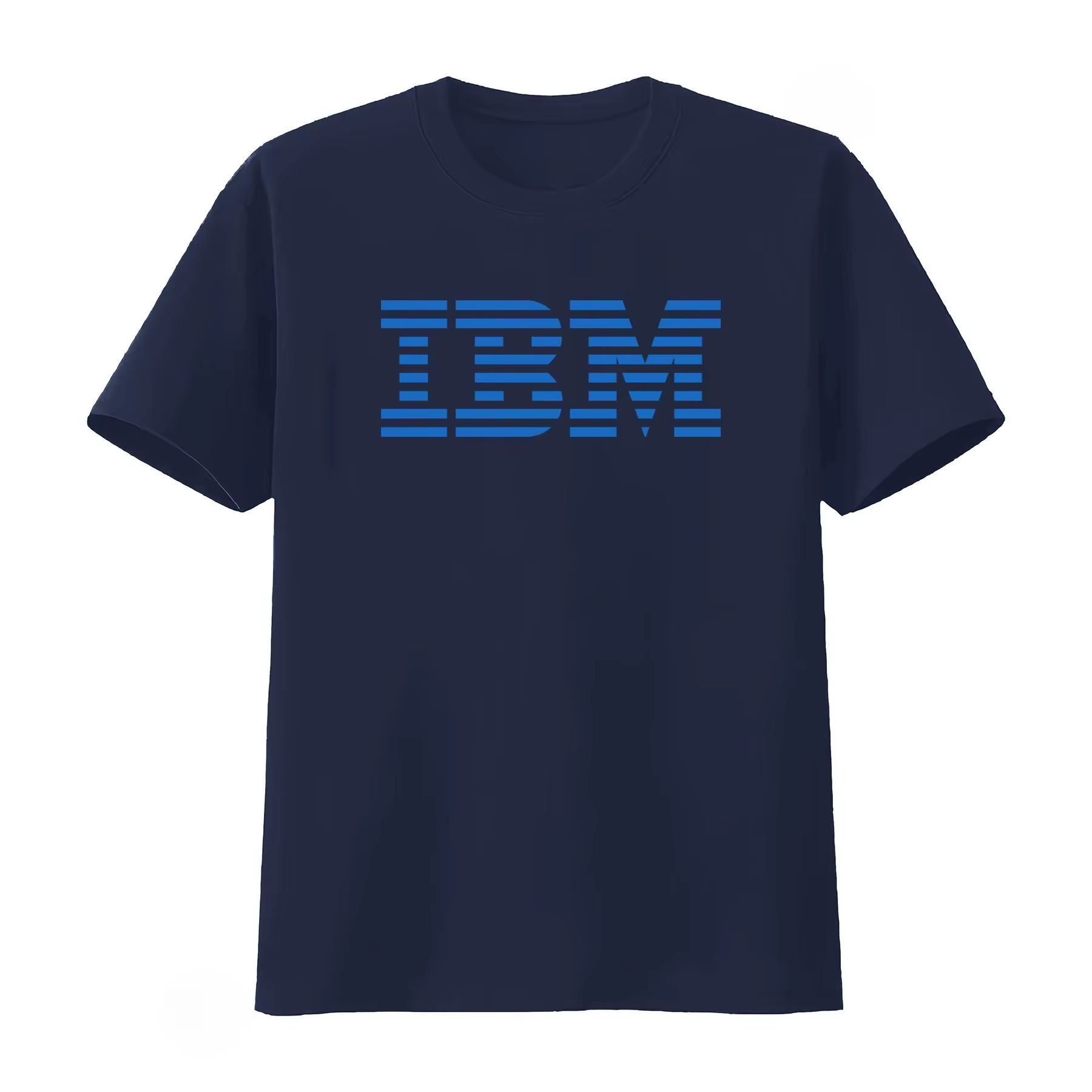 T-shirt IBM – Design élégant bleu et noir pour les passionnés de technologie – Haut décontracté polyvalent – Vêtements pour hommes et femmes – T-shirt été 2026