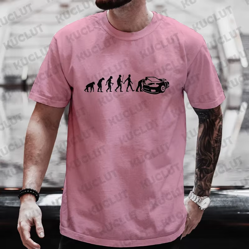 T-shirt de rue pour hommes mécanicien de voiture pour papa