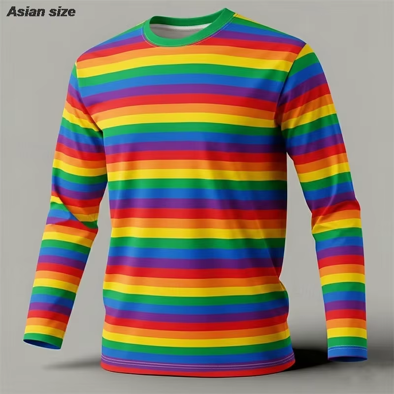 T-shirt à manches longues pour hommes