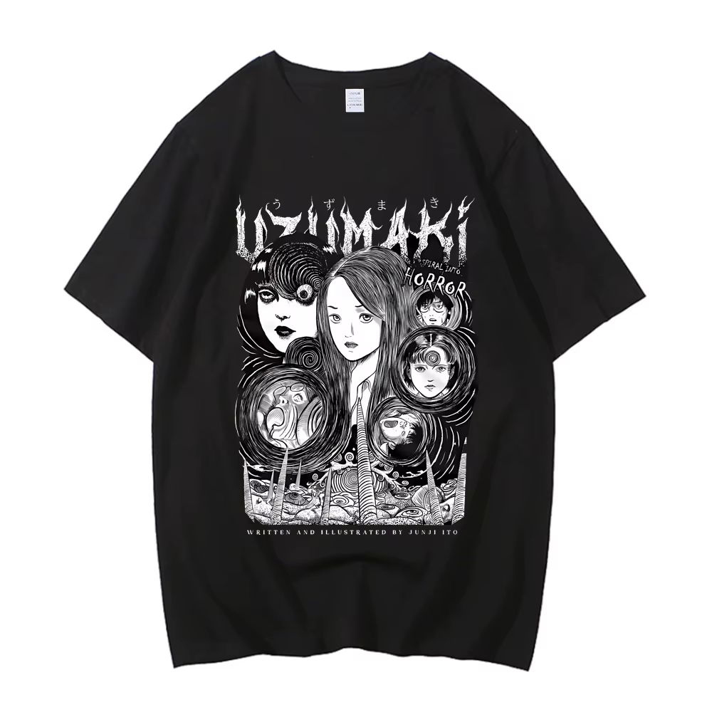 Le T-shirt Manga "ITO Junji Uzumaki" est