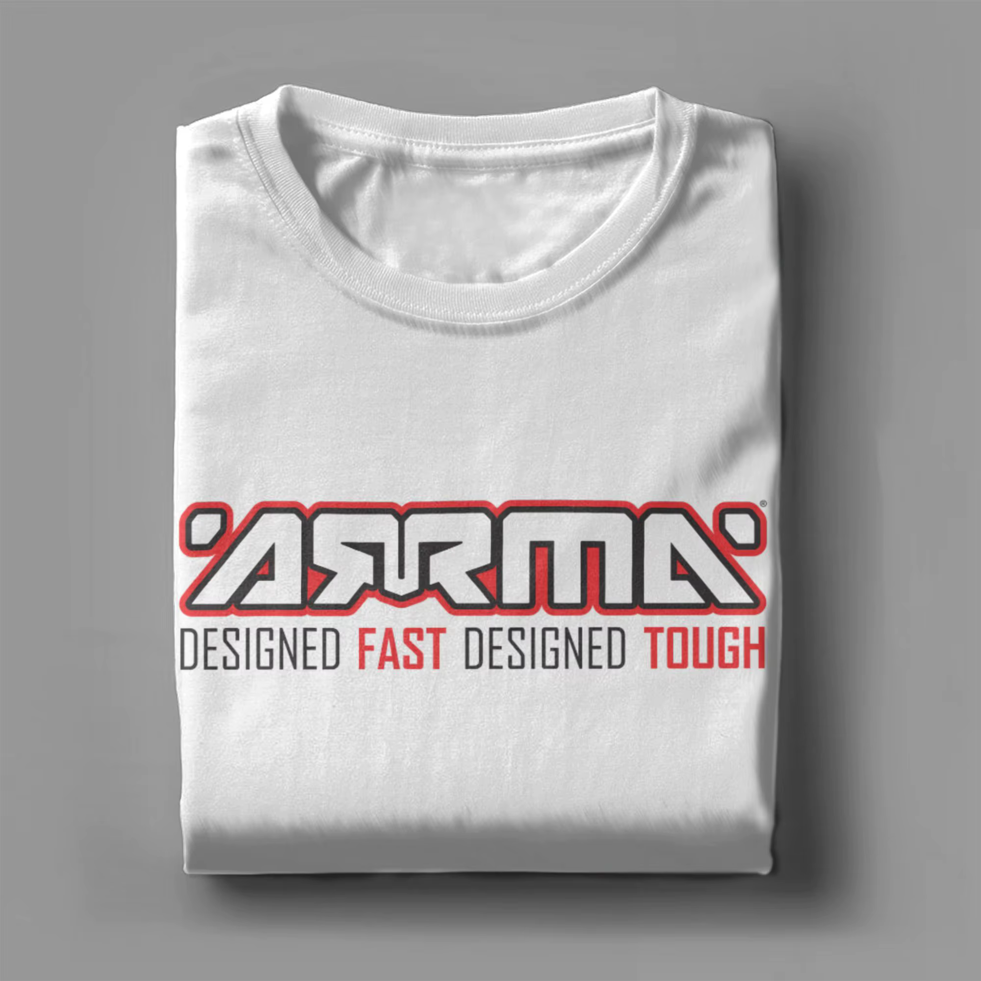 T-Shirt en coton avec Logo ARRMA pour hommes