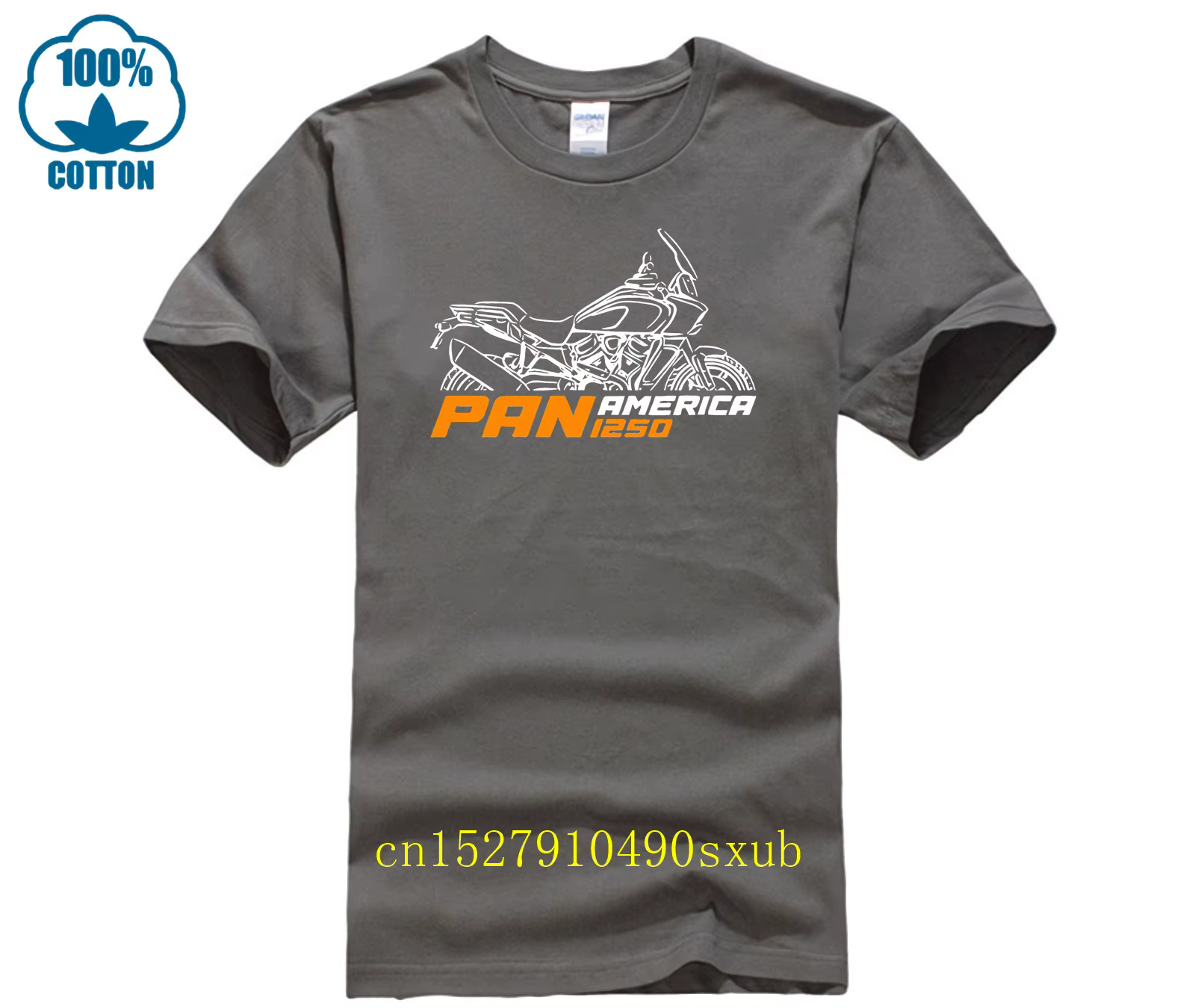 Nouveaux hommes T-shirt décontracté Harleys Pan amérique